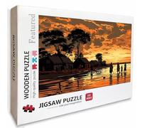 Landscape Wooden Jigsaw Puzzles 70x41in, Africa Jigsaw Puzzles 6000 Pieces for Adults with Box, Educational Challenging Game, Back Lettering Easy to Distinguish, Summer Gifts, Beautiful Decor, 1-5447