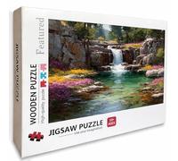 Landscape Wooden Jigsaw Puzzles 70x41in, Plant Jigsaw Puzzles 6000 Pieces for Adults with Box, Educational Challenging Game, Back Lettering Easy to Distinguish, Summer Gifts, Beautiful Decor, 4-6446