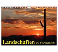 Landscapes in a frenzy of color UK-Version (Wall Calendar 2026 DIN A4 Landscape), CALVENDO 12 Month Wall Calendar