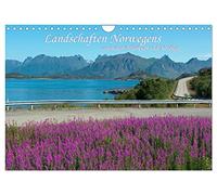 Landscapes of Norway between the Arctic Circle and North Cape UK-Version (Wall Calendar 2026 DIN A4 Landscape), CALVENDO 12 Month Wall Calendar