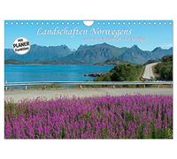 Landscapes of Norway between the Arctic Circle and North Cape UK-Version (Wall Calendar 2026 DIN A4 Landscape), CALVENDO 12 Month Wall Calendar