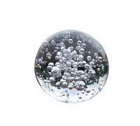 Landscaping Crystal Transparent Crack Ball Glass Handicraft Decoration Bonsai Photography Props Fortune Ornament 5 cm crack, 5 cm ice crack ball