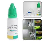 LANDUM Aquarium CO2 Indicator Solution Fish Tank Liquid Test Plants Supplies Long Term