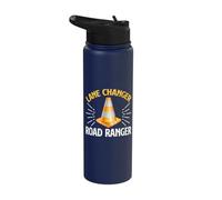 Lane Changer Road Ranger Road Builder Stainless Steel Insulated Water Bottle