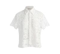 Lane Lace Button Down - female - Alice + Olivia - Shirts - White - L - Blouses & Shirts L