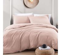 LANE LINEN Single Duvet Cover Set Sepia Rose - Pre Washed Soft Microfibre Polyester Duvet Cover with Pillow case - Bedding Quilt Cover Set