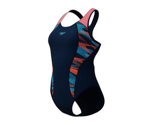 Laneback Swimsuit navy/orange