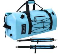 Lanedo 80L Dry Bag Large Waterproof Bag Roll-Top Heavy Duty Fishing Duffel Bag with Durable Straps & Handles for Kayaking Paddle boarding Boating Rafting Fishing Canoeing Camping (BLUE)