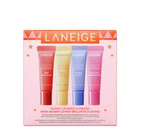 Laneige Mini Lip Glowy Balm Set (4 Piece Set) (Worth £35)