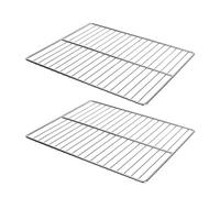 LANEJOY BBQ Grill Grates Replacement, Stainless Steel Barbecue Wire Mesh, Multifunction Cooking Grate for Outdoor Grill 2 Pack （12 5/8''*10 1/4''）