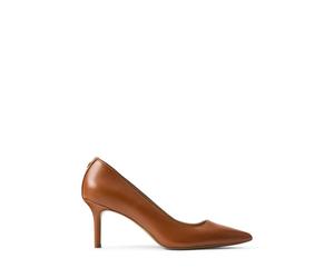 Lanette Leather Stiletto Heels Tan