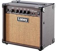 Laney LA15C Acoustic Guitar Amp- 15W Combo Amp with Chorus Effect, Shape Switch, AUX Input, Headphone Out & 3-Band EQ - Compact Amp for Electro-Acoustic Guitars & Home Practice - Brown