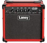Laney LX15B Bass Amp 15W Portable Practice Guitar Amplifier - Red