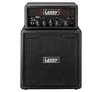 Laney MINISTACK-B Bluetooth Guitar Amp - Portable 6W Battery Powered Mini Stack - 4 Speakers, Clean/Drive, Delay, LSI Smartphone Input, AUX In, Headphone Out & Ultimate Guitar Subscription - Ironheart
