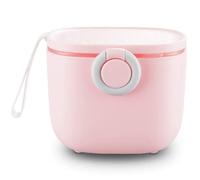 LANEYLI Formula Dispenser with Scoop Portable Baby Milk Powder Formula Container Snack Cup for Home Travel Outdoor Activities Pink 1 Pack