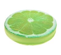 LANFIRE 3D Fruit stool Stump cushion Watermelon Slice Memory Foam Cushion Pillow Doll Seat Pad Home Decor (Lime)