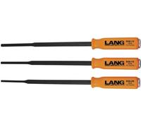 Lang 856-3ST 3 PCE Extra-Long 400mm Pin Punches - Handle & Striking Cap