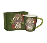 Lang Artisan Sugar Skull Café Mug (10992121055), Ceramic, Multicolor