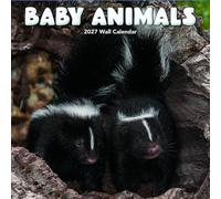 Lang Brands, Baby Animals 2027 Mini Wall Calendar