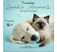 Lang Brands, LLC, Rachael Hale Loveable Animals 2027 Desk Calendar