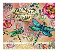 LANG Color My World 2024 Wall Calendar (24991001854)