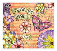 LANG Color My World 2025 Wall Calendar (25991001854)