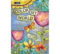 Lang, Color My World 2026 Planner, 8.5'' X 12'', 12-Month Calendar with Case Binding