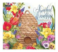 Lang Companies, Abundant Friendship 2026 Wall Calendar by Nicole Tamarin, 13.4'' X 12'', 12-Month Calendar with Stapled Binding