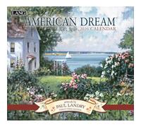 Lang Companies, American Dream 2026 Wall Calendar by Paul Landry, 13.4'' X 12'', 12-Month Calendar with Stapled Binding