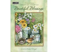 Lang Companies, Bountiful Blessings Monthly 2026 Pocket Planner, 4.9'' X 6.6'', Weekly Calendar with Wire-O Binding