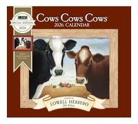 Lang Companies, Cows Cows Cows Special Edition 2026 Wall Calendar, 12.5'' X 14'', 12-Month Calendar with Stapled Binding