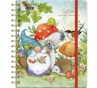 Lang Companies, Gnome Sweet Gnome Deluxe 2026 Planner, 8.25'' X 9.5'', Weekly Calendar with Stapled Binding