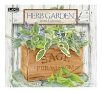 Lang Companies, Herb Garden 2026 Wall Calendar by Jane Shasky, 13.4'' X 12'', 12-Month Calendar with Stapled Binding