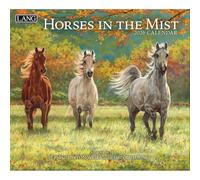 Lang Companies, Horses in the Mist 2026 Wall Calendar by Persis Clayton Weirs, 13.4'' X 12'', 12-Month Calendar with Stapled Binding