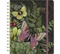 Lang Companies, Midnight Garden Deluxe 2026 Planner, 8.25'' X 9.5'', Weekly Calendar with Stapled Binding