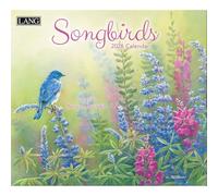Lang Companies, Songbirds 2026 Wall Calendar by Susan Bourdet, 13.4'' X 12'', 12-Month Calendar with Stapled Binding