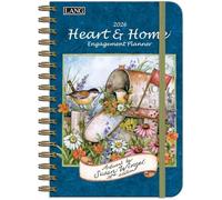 Lang, Heart and Home 2026 Planner, 6.5'' X 9'', Weekly Calendar with Spiral Binding