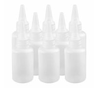 Lang Horn 8 Piece Applicator Bottles 60 ml squeeze bottle Condiment Bottles Glue Bottles Hair Oil Applicator Bottles