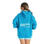 Lang Horn Dear Person Behind Me Hoodie You Are Enough Graphic Sweatshirts for Women Mental Health Awareness Shirt Pullover Top 2025 Small Turquoise