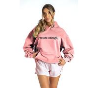 Lang Horn Dear Person Behind Me Hoodie You Are Enough Graphic Sweatshirts for Women Mental Health Awareness Shirt Pullover Top 2025 3XL Pink