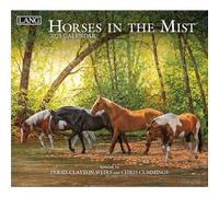 LANG Horses In The Mist 2025 Wall Calendar (25991001917)
