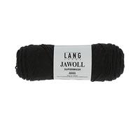 Lang Jawoll Superwash 4ply Virgin Wool Nylon Blend Yarn: 0004 Black