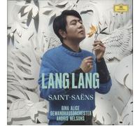 Lang Lang Saint-Saens - 180 Gram Clear Vinyl UK 2-LP Double vinyl album record 4875019 Deutsche Grammophon 2024