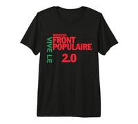 Lang lebe die Neue Volksfront 2.0 LFI The Green Communist Premium T-Shirt