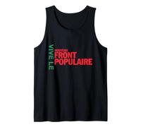 Lang lebe die Neue Volksfront LFI The Communist Greens Tank Top