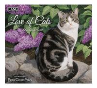LANG Love Of Cats 2025 Wall Calendar (25991001926)