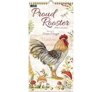 Lang, Proud Rooster 2026 Vertical Wall Calendar
