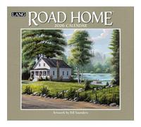 Lang, Road Home 2026 Wall Calendar by Bill Saunders, 13.4'' X 12'', 12-Month Calendar with Stapled Binding