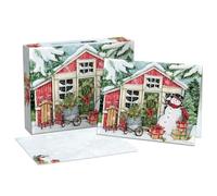 Lang Snowman'S Farmhouse Boxed Christmas Cards (1004896)
