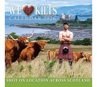 Lang Syne We Love Men In Kilts Compact Wall Calendar 2026
